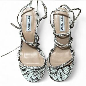 Steve Madden Snake Print Women's Heels